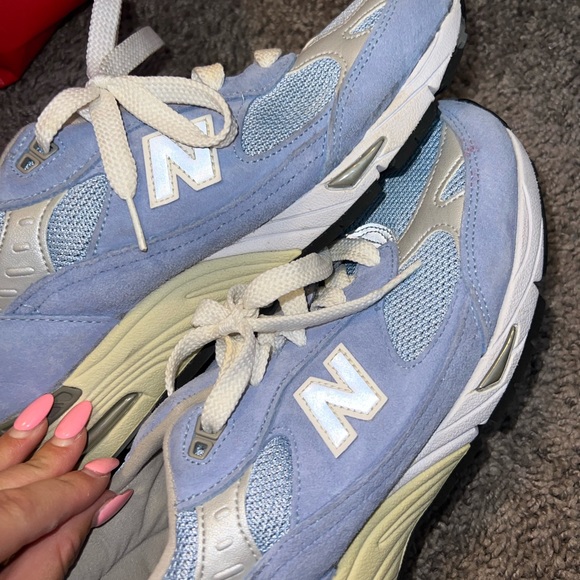 Blue USA new balance sneakers size 8/8.5 - Picture 4 of 6